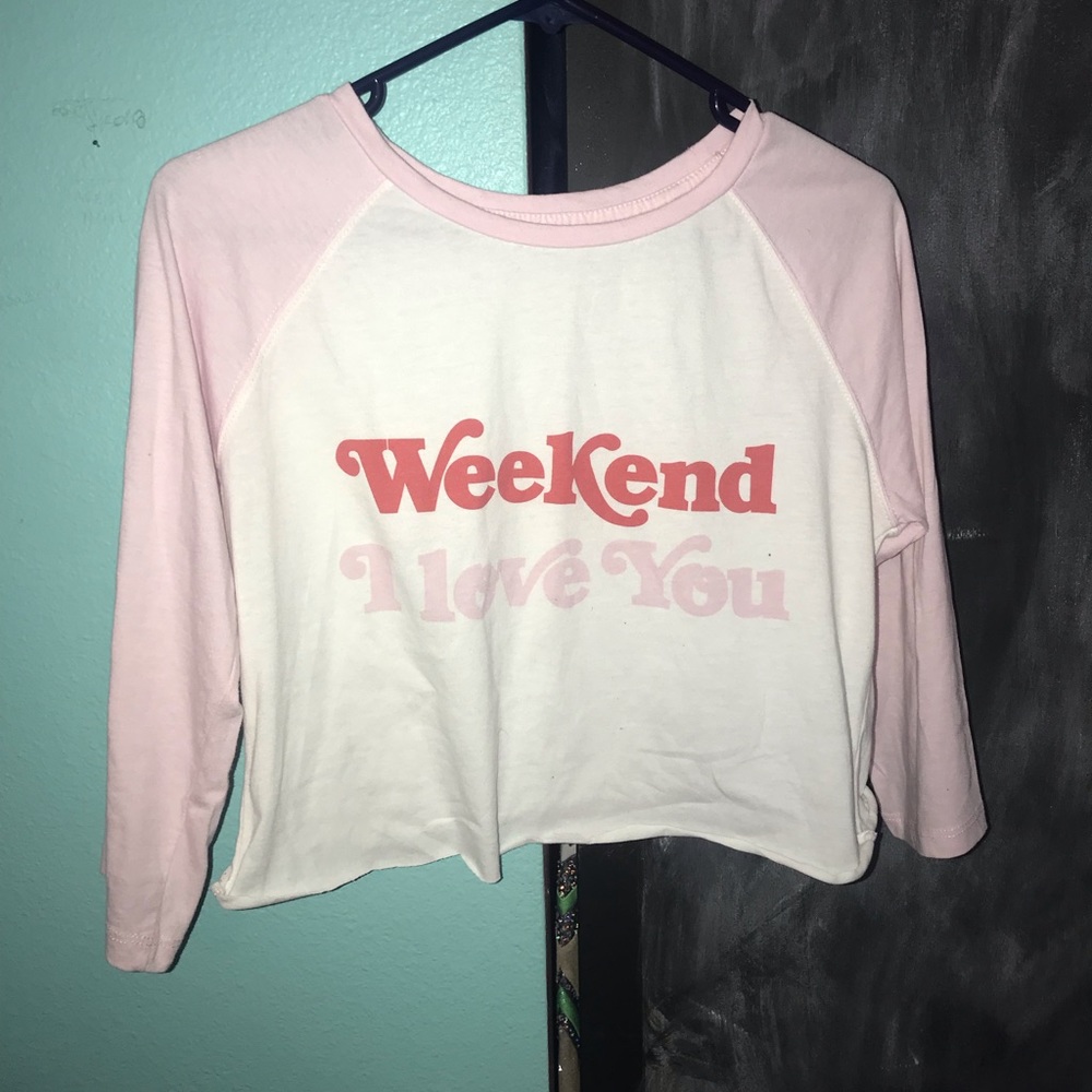 Cropped vintage tee